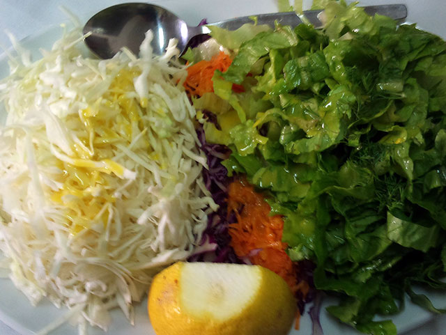 3 coloured salad